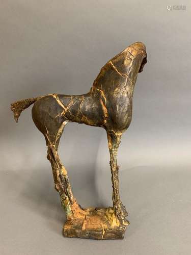 Carl Dahl Bronze Horse Sculpture