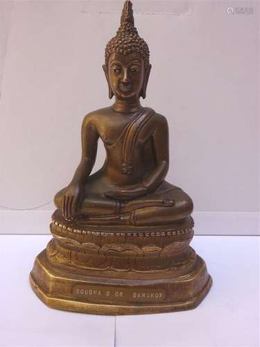 PETITE REPLIQUE DU BOUDDHA D'OR DU WAT TRAIMIT A B…