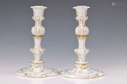 two Candlesticks and two bowls