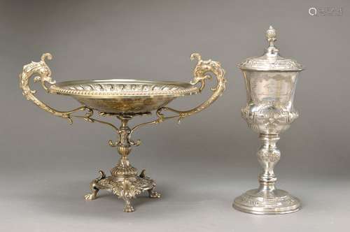 foot bowl and goblet