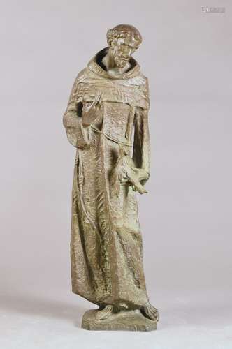 Sculpture of the Saint Franz of Assisi