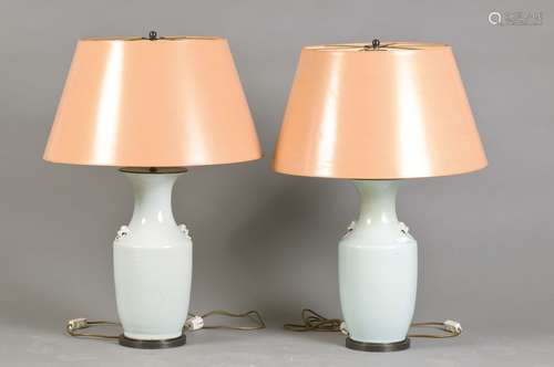 pair of table lamps