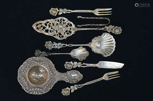 dessert cutlery Hildesheimer Rose