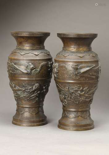 Pair of vases