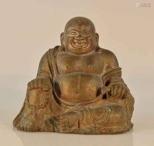 Chinese Bronze Hotei