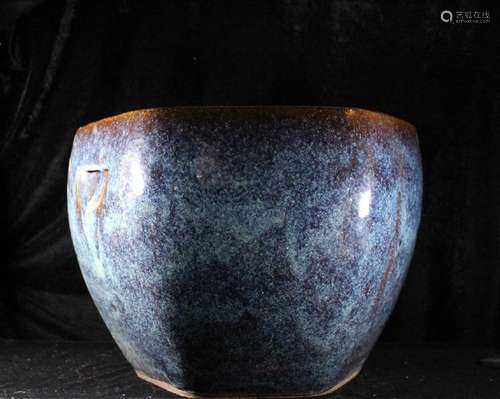 Chinese Chiwan Pottery Fishbowl