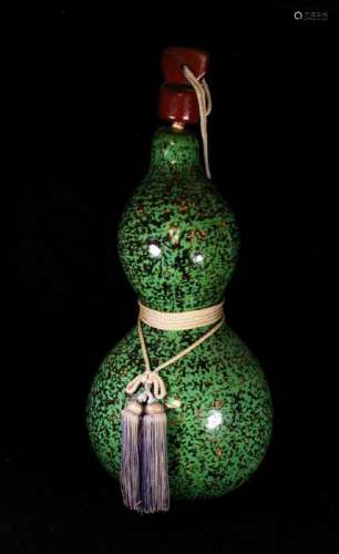 Large Japanese Gourd with Lacquer