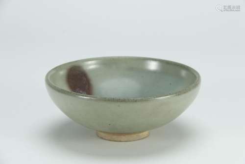 Antique jun glazed bowl