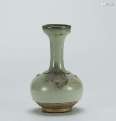 Old jun glazed long-neck vase