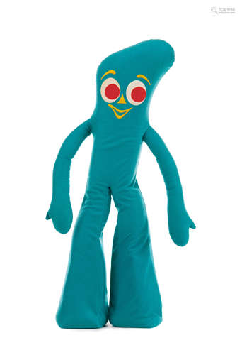 GUMBY PLUSH 布面、铁丝支架