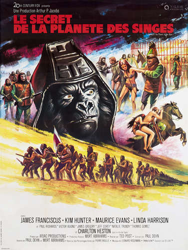 PLANET OF THE APES 70年作代 人猿星球电影海报