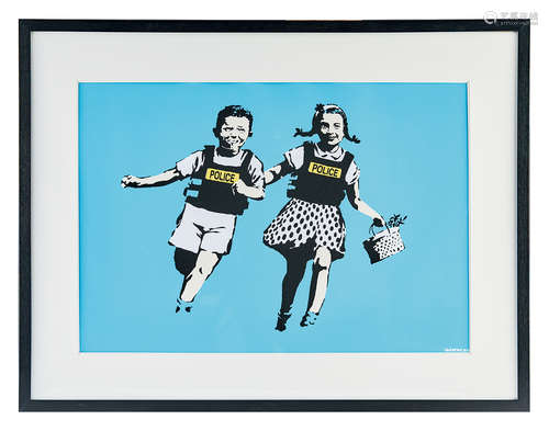 Banksy 杰克和吉儿 2005年作 版画