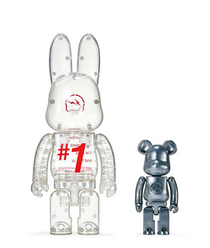 藤原浩Medicom 2016年作 Be@rbrick 200% 闪电熊  400%1#闪电兔 PVC、超合金