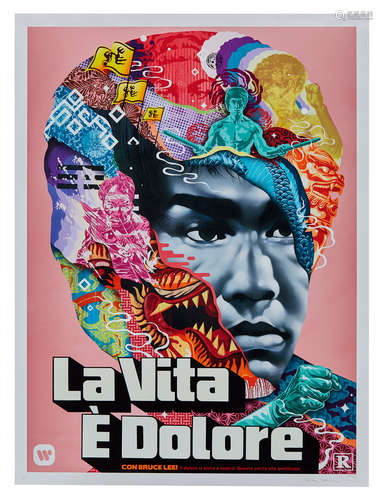 Tristan Eaton La Vita E Dolort 丝网版画