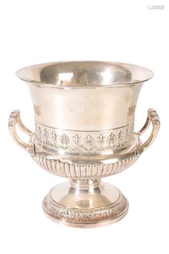 GEORGE III SILVER WINE COOLER