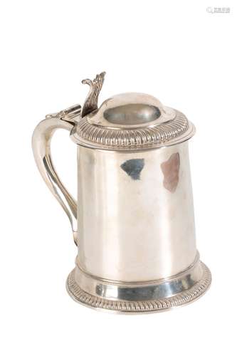 GEORGE III IRISH SILVER TANKARD