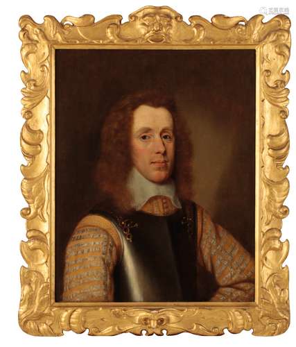 ASCRIBED TO SIR PETER LELY (1618-1680) Half-length portrait of a gentleman