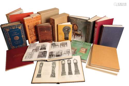 QUANTITY OF BOOKS ON ART ANTIQUES Including 'History of English Furniture'