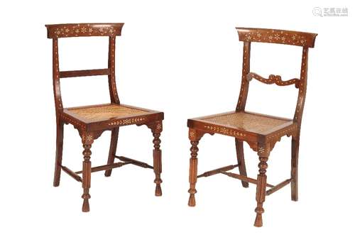 PAIR OF COLONIAL CHAIRS