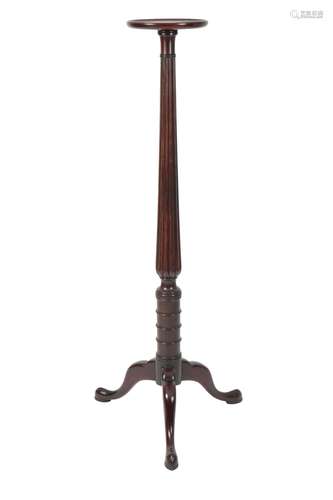 GEORGE III STYLE MAHOGANY TORCHERE