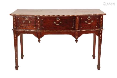 COLONIAL HARDWOOD SIDEBOARD