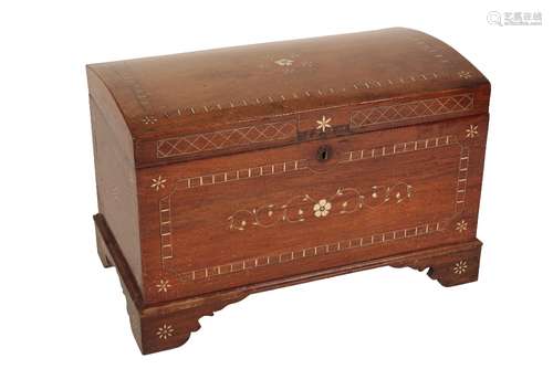 COLONIAL HARDWOOD COFFER