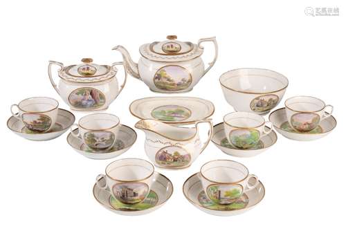 NEWHALL PART TEA SET