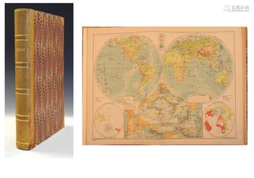 Books - Serial Map Service Atlas based on Philips' International Atlas, Ed. George Goodall. 1947,