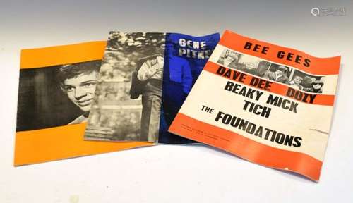 Music Memorabilia - Booklet promoting the Bee Gees, Dave Dee Dozy Mickie Mick and Titch, Georgie