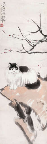 徐悲鸿 1895-1953 猫