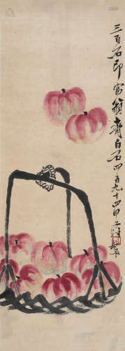 齐白石 1864-1957 平安图