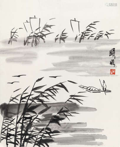 林曦明 b.1925 山水