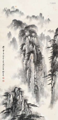 郭传璋 1912-1990 黄山云岛