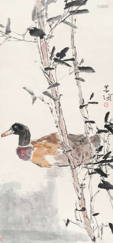 杨善深 1913-2004 芦鸭