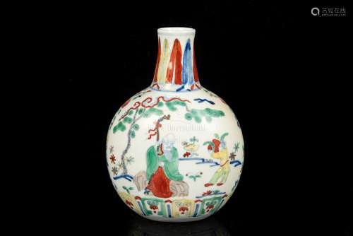 WUCAI 'PEOPLE' MOON FLASK