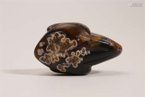 A Chinese Agate Frog