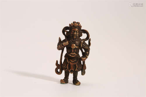 A Chinese Bronze Buddha