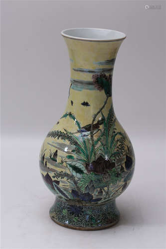 A Chinese Dou-Cai Porcelain Vase