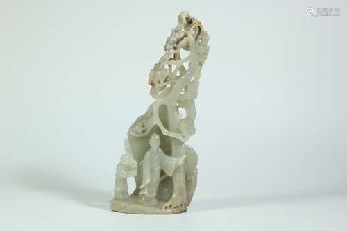 A Chinese Carved Jade Decoration