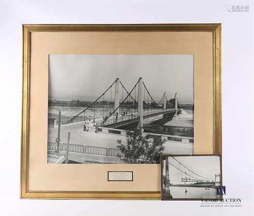 Photographie représentant le Pont de Rivesaltes da…