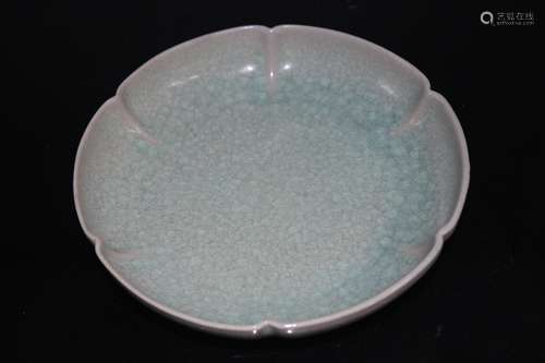 A Chinese Jun-Type Porcelain Brush Washer