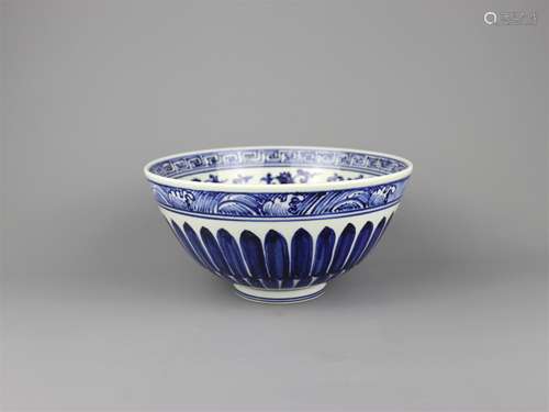 A Chinese Blue and White Porcelain Bowl