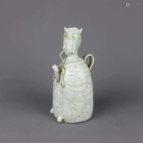 A Chinese Hutian Porcelain Water Pot