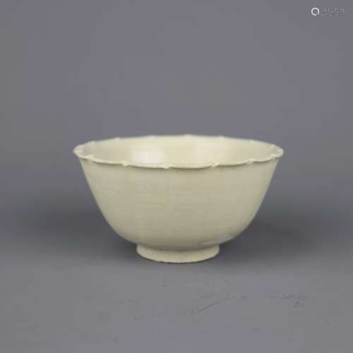 A Chinese White Glazed Porcelain Cup