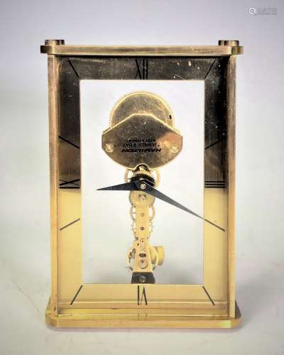 Hamilton Gilt Bronze Clock