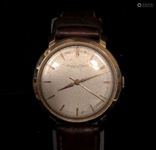 18k International Watch Co. SCHAFFHAUSEN Mens Watch