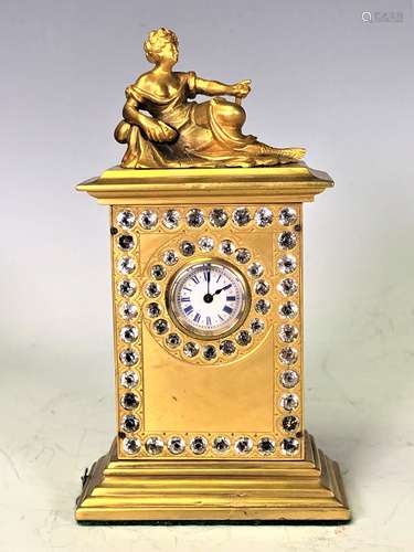 Gilt Bronze Clock