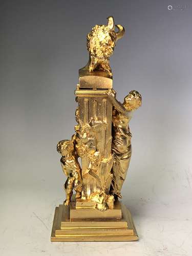 Gilt Bronze Bottle