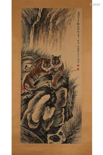 Scroll Painting By ZhangShanZi