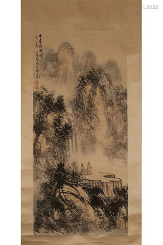 Scroll Painting By FuBaoShi